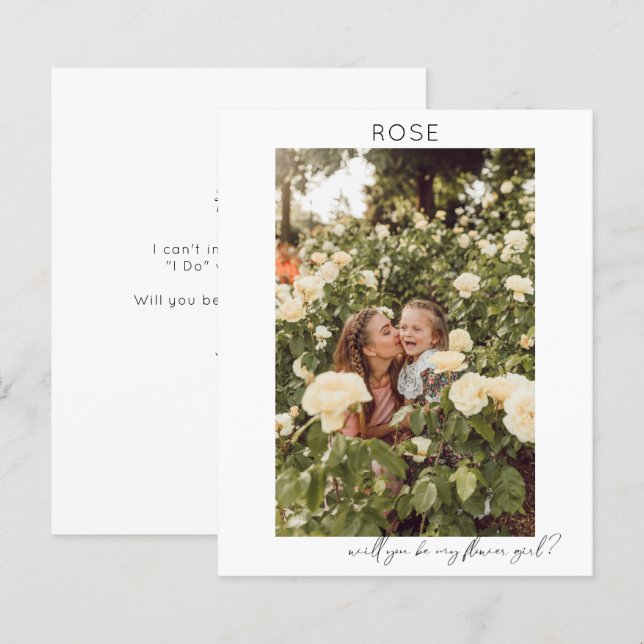 Budget be My Matron of Honor Foto Vorschlag Scri V (Vorne/Hinten)