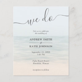 Budget Beach Front Vintag Hawaiian Wedding