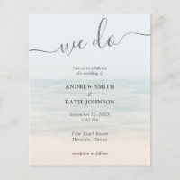 Budget Beach Front Vintag Hawaiian Wedding