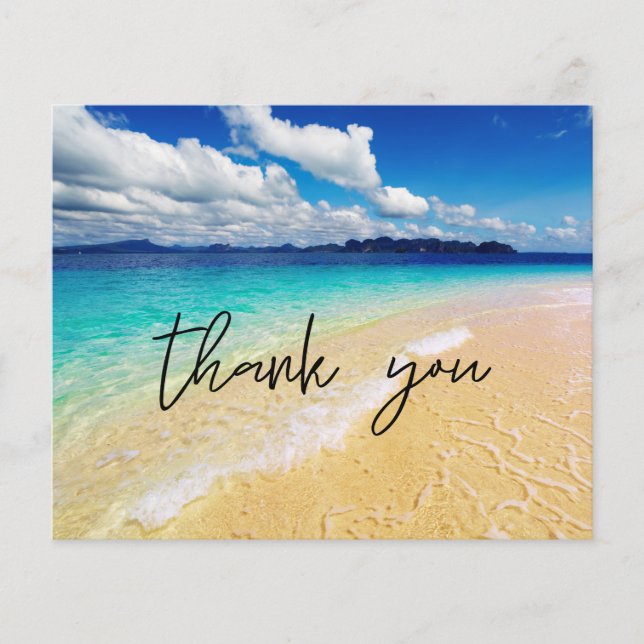 Budget Beach & Ocean Vielen Dank (Vorderseite)