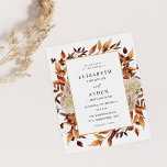 Budget Beige Fall Floral 2 Hochzeit Flyer<br><div class="desc">****** PAPIER IST DÜNN. AKTUALISIEREN SIE EIN BILDERPAPIER. ES SIND KEINE ENVELOPEN ENTHALTEN. FÜR KARTENLAGER, THICKERKARTEN, KARO DEN LINK UNTEN AUS. KARTENBESTAND, THICKERKARTEN HABEN EINE OPTION FÜR ENVELOPES ODER ENTHALTEN SIE******* Keine Umschläge, Papier Flyer-Version. Rett Geld für formelle Einladungen mit dieser kleinen Einladung. Holen Sie sich Ihre Gäste mit Ihrer...</div>