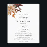 Budget Beige Fall Floral Wedding Flyer<br><div class="desc">****** PAPIER IST DÜNN. AKTUALISIEREN SIE EIN BILDERPAPIER. ES SIND KEINE ENVELOPEN ENTHALTEN. FÜR KARTENLAGER, THICKERKARTEN, KARO DEN LINK UNTEN AUS. KARTENBESTAND, THICKERKARTEN HABEN EINE OPTION FÜR ENVELOPES ODER ENTHALTEN SIE******* Keine Umschläge, Papier Flyer-Version. Rett Geld für formelle Einladungen mit dieser kleinen Einladung. Holen Sie sich Ihre Gäste mit Ihrer...</div>