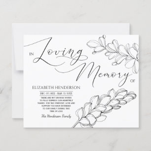 Budget Beileid Memory /Danke.