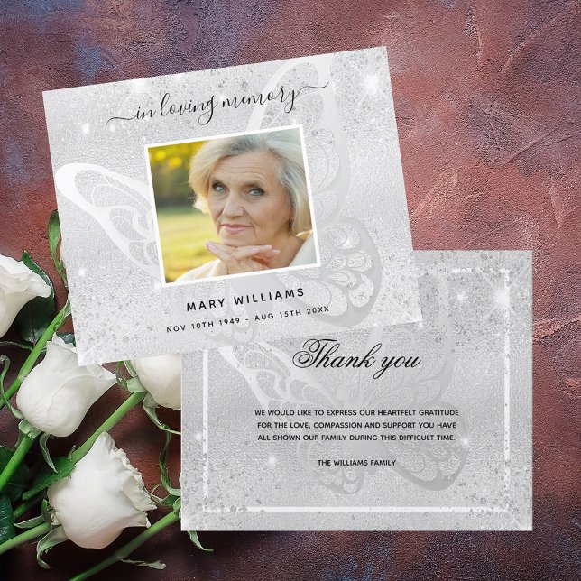 Budget Beileid Silberschmetterling Foto vielen Dan (Von Creator hochgeladen)