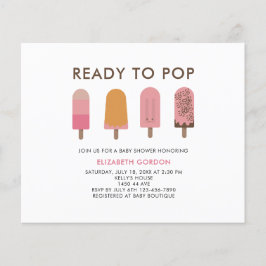 Budget Bereit zum Pop Baby Showroom QR Code Regist