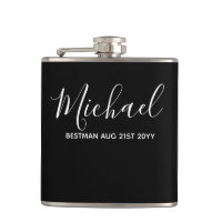 BUDGET Bestman Trauzeuge GIFTS Classic Black