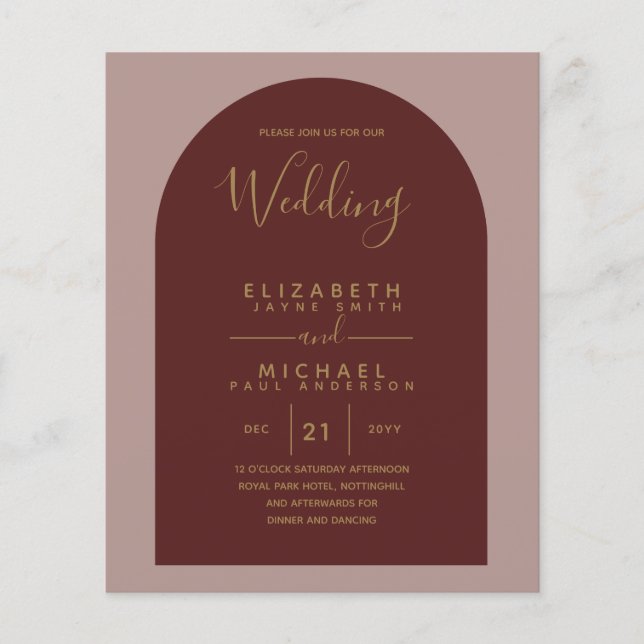 BUDGET Bilingual Spanish Boda English Wedding (Vorderseite)