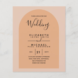 BUDGET Bilingual Spanish Boda English Wedding