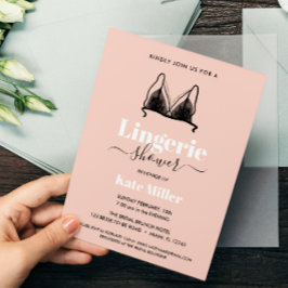 BUDGET Black Pink Ooh La Lingerie Brautparty