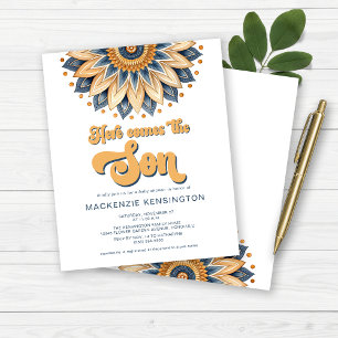 Budget Blue Gold kommt hier die Son Baby Dusche