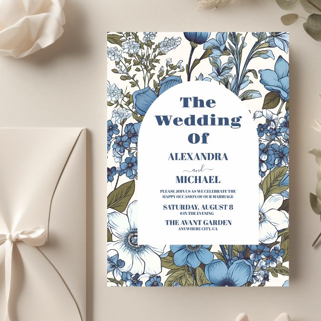 Budget Blue Periwinkle Wildblumen Hochzeit (Von Creator hochgeladen)