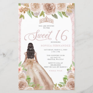 Budget Blush Rose Goldene Prinzessin Tiara Sweet 1