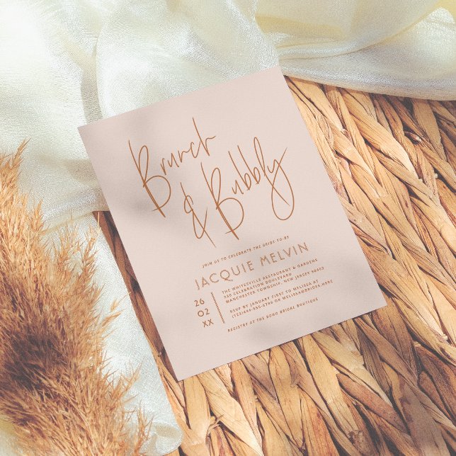 Budget Blush & Terracotta Bridal Brunch & Bubbly (Von Creator hochgeladen)