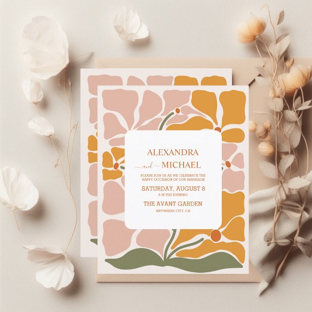 Budget Boho Chic Retro Floral Wedding (Von Creator hochgeladen)