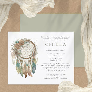 Budget Boho Dreamcatcher Sage Bohemisch Babydusche