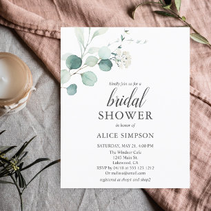 Budget Boho Eucalyptus Blätter Brautparty