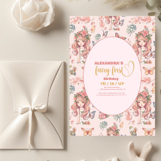 Budget Boho Fairy First Girl's 1. Geburtstag