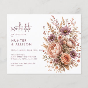 BUDGET Boho Flyer zur Vorankündigung