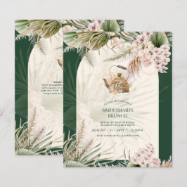 BUDGET Boho TEA PARTY Pampas Grass Brautparty