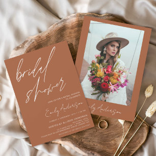 Budget Brautparty Burnt Orange Terracotta