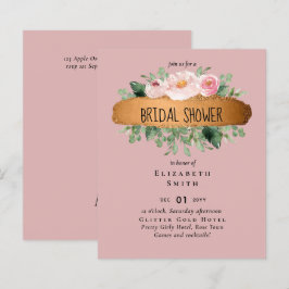 BUDGET Brautparty Dusty Rose Gold Wedding