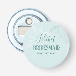BUDGET Bridesmaid Brautparty gibt SEA TURTLES Flaschenöffner