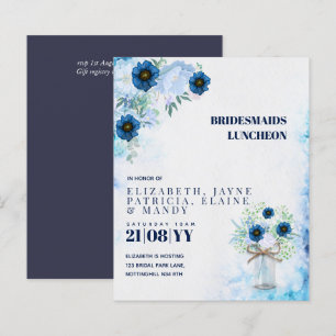 BUDGET Bridesmaiers Mittagessen Brunch Blumenstrau