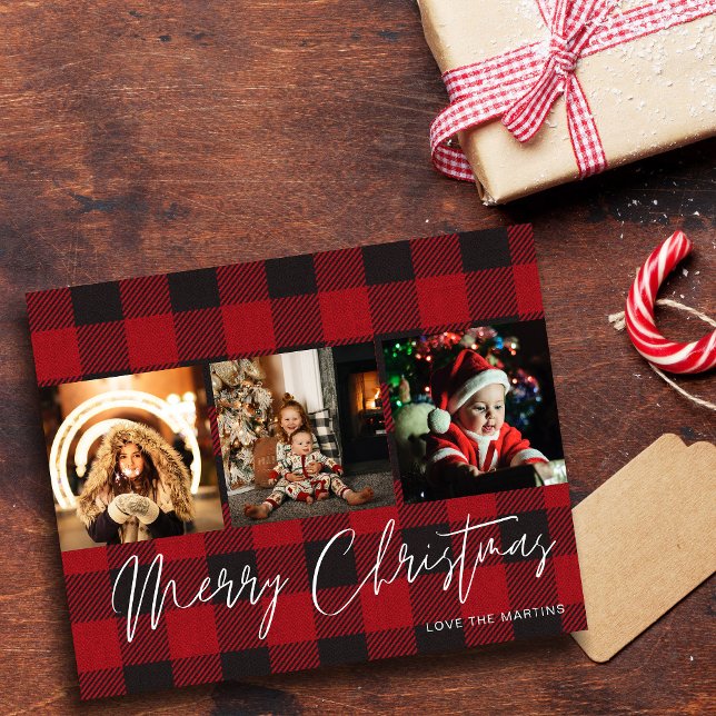 Budget Buffalo Karo 3 Foto Frohe Weihnachten Flyer (Von Creator hochgeladen)