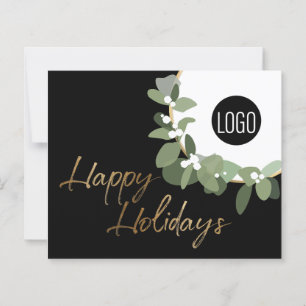 Budget Bulk Moderner Kranz mit Ihrem Logo-Happy
