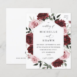 Budget Burgund & Blush Pink 6 Blumenzwiebeln