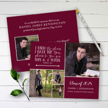 Budget Burgundy Christlich Abschluss Foto