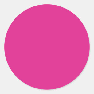 BUDGET CERISE ROSA Moderne Kern-Hochzeit Runder Aufkleber