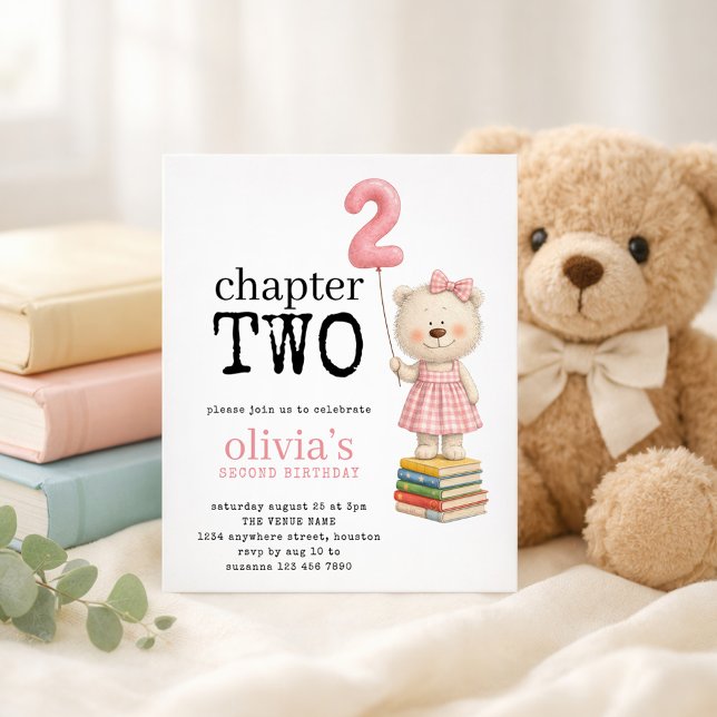 Budget Chapter Two Bear Book Girl 2nd Birthday (Von Creator hochgeladen)
