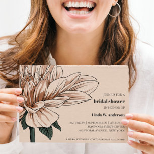 BUDGET Chic Blooming Magnolia Elfenbeinküste Braut
