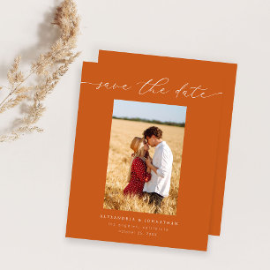 Budget Chic Stilvolles Mod-Foto Save the Date 3 Or