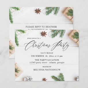 Budget Cosy Russe Pine Feuille Noël