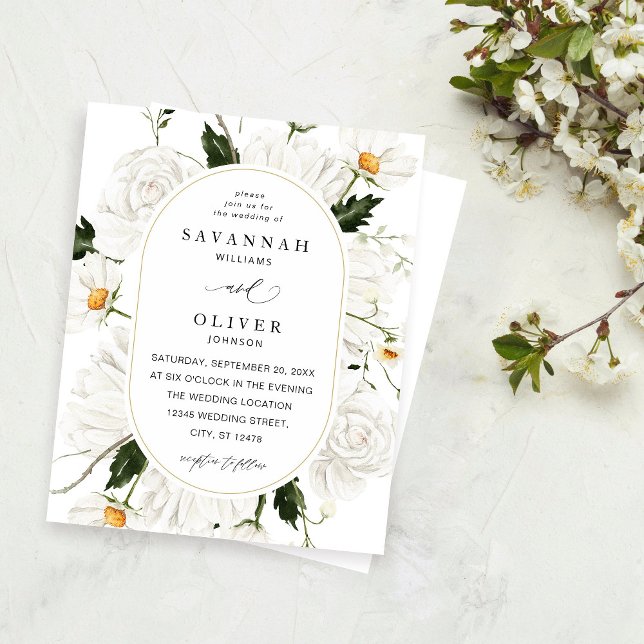 Budget Daisy White Floral Wedding V3 (Von Creator hochgeladen)