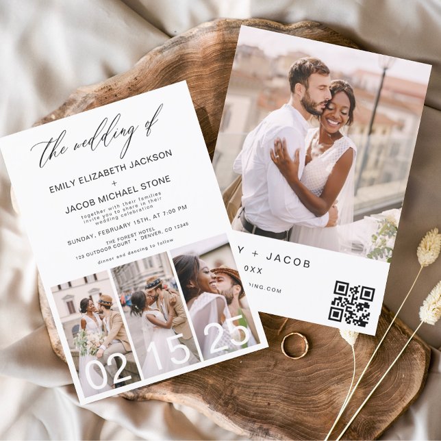 Budget Die Hochzeit von Minimalistischem QR-Code S (Von Creator hochgeladen)