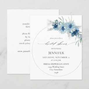 Budget Dusty Blue Boho Blumenring Brautparty B