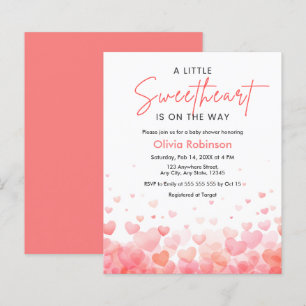 Budget Ein Kleines Süßes Baby Shower Einladung