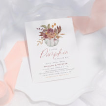 Budget Eine kleine Pumpkin Boho Girl Babydusche