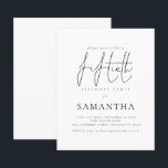 Budget Einfache Skripte 50. Geburtstagsparty Einla<br><div class="desc">Für diese Größe (4, 5 x 5, 6") stehen zwei Papieroptionen im Bereich Budget zur Auswahl. Für dieses Produkt empfehle ich das Halbglas, das ein 110 gsm Kartenstock ist, ähnlich dick wie eine Postkarte. Die Satin Option ist ein viel dünneres Papier 80gsm. Der Standardwert ist Set to semi-glloss. BITTE BEACHTEN...</div>