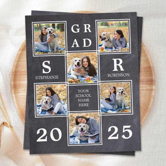 Budget Einzigartiger Foto Collage Abschluss Einlad (Von Creator hochgeladen)