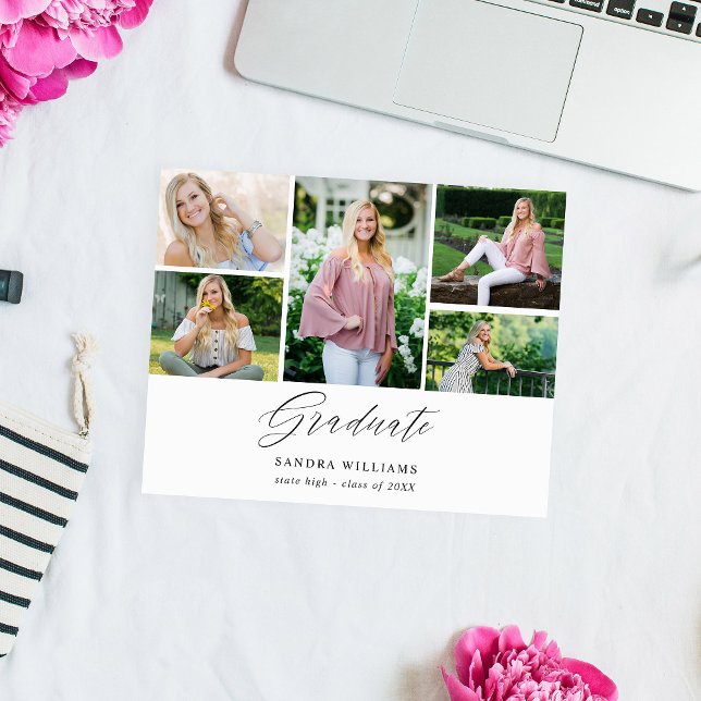 Budget Ele Chic 5 Multi-Foto Graduate Flyer (Von Creator hochgeladen)