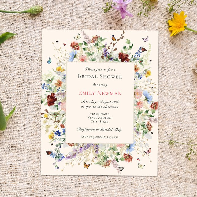 Budget Elegant Boho Floral Brautparty (Von Creator hochgeladen)