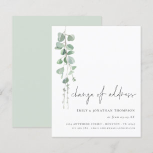 Budget Elegant Eukalyptus Script Änderung der Adre