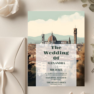 Budget Elegante Italien Florenz Hochzeit in Urlaub Flyer
