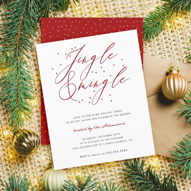 Budget Elegante Jingle & Mingle Weihnachts-Party (Von Creator hochgeladen)