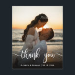 Budget Elegante Kalligraphie Foto Hochzeit Vielen<br><div class="desc">Budget Elegante Romantische Kalligraphie Custom 2 Foto Hochzeit danke Ihnen erschwinglich Low Budget Thin Card. Danke an Ihre Freunde und Familie, dass sie Teil Ihres besonderen Tages mit diesem personalisierten Dankeschön. Es zeichnet sich durch ein elegantes und stilvolles Design aus weißer Kalligrafie aus, das Schriftart-Skript-Overlay--Schwanz- überträgt. ***BEACHTE! *** HAUSHALTSPAPIER/FLYER IST...</div>