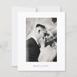 Budget Elegante Moderne Schrift Hochzeit